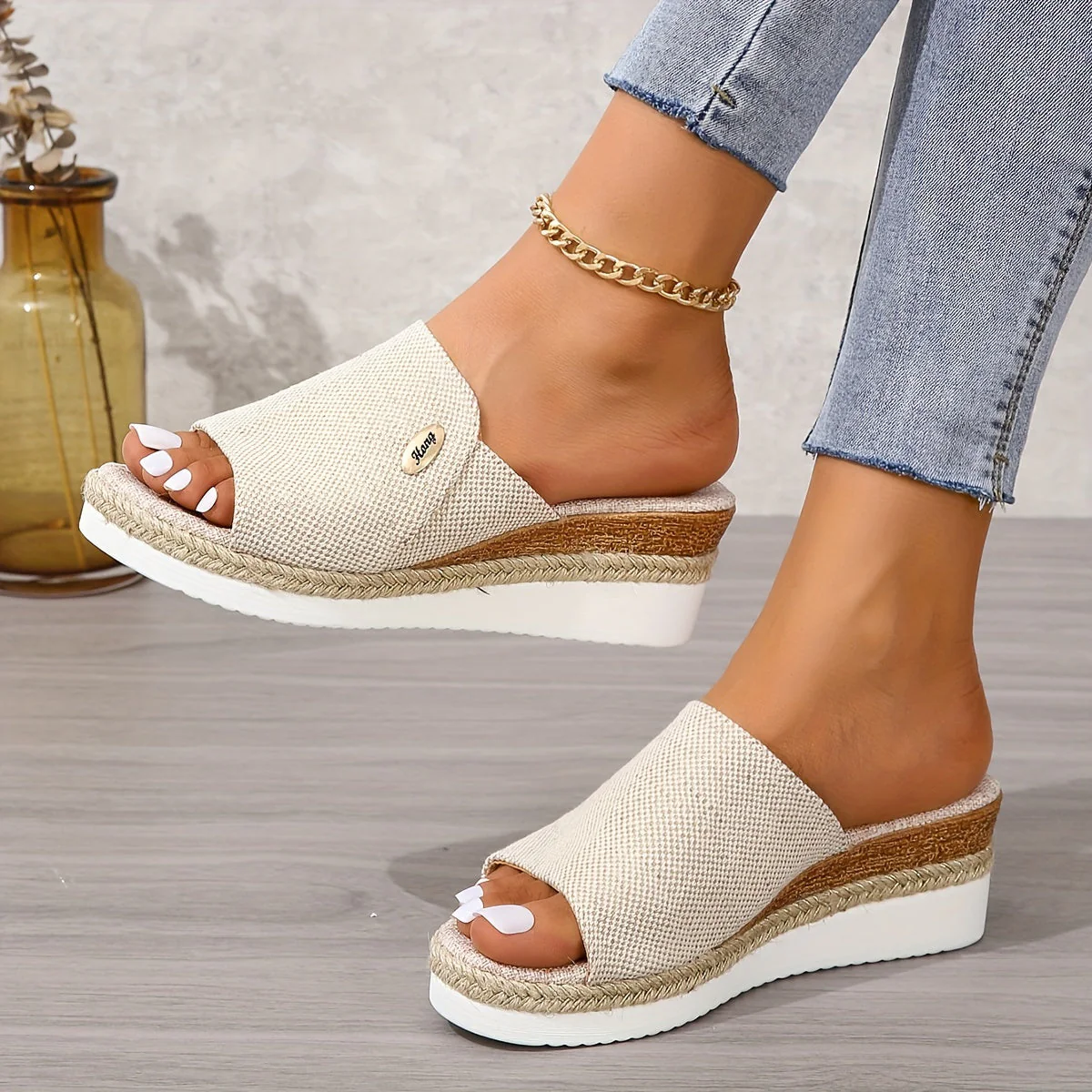 Celmiva™ – Damen Plateau Sandalen Mit Komfort Und Eleganz Für Den Sommer - Image 2