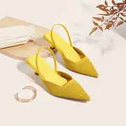 Chantalle - Summer Whisper, Elegante Damen-Slingback-Sandalen mit spitzem Zeh - Image 2