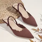 Chantalle - Summer Whisper, Elegante Damen-Slingback-Sandalen mit spitzem Zeh - Image 7
