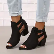 Charleen -  Damen-Sandalen mit klobigen Absätzen - Image 4