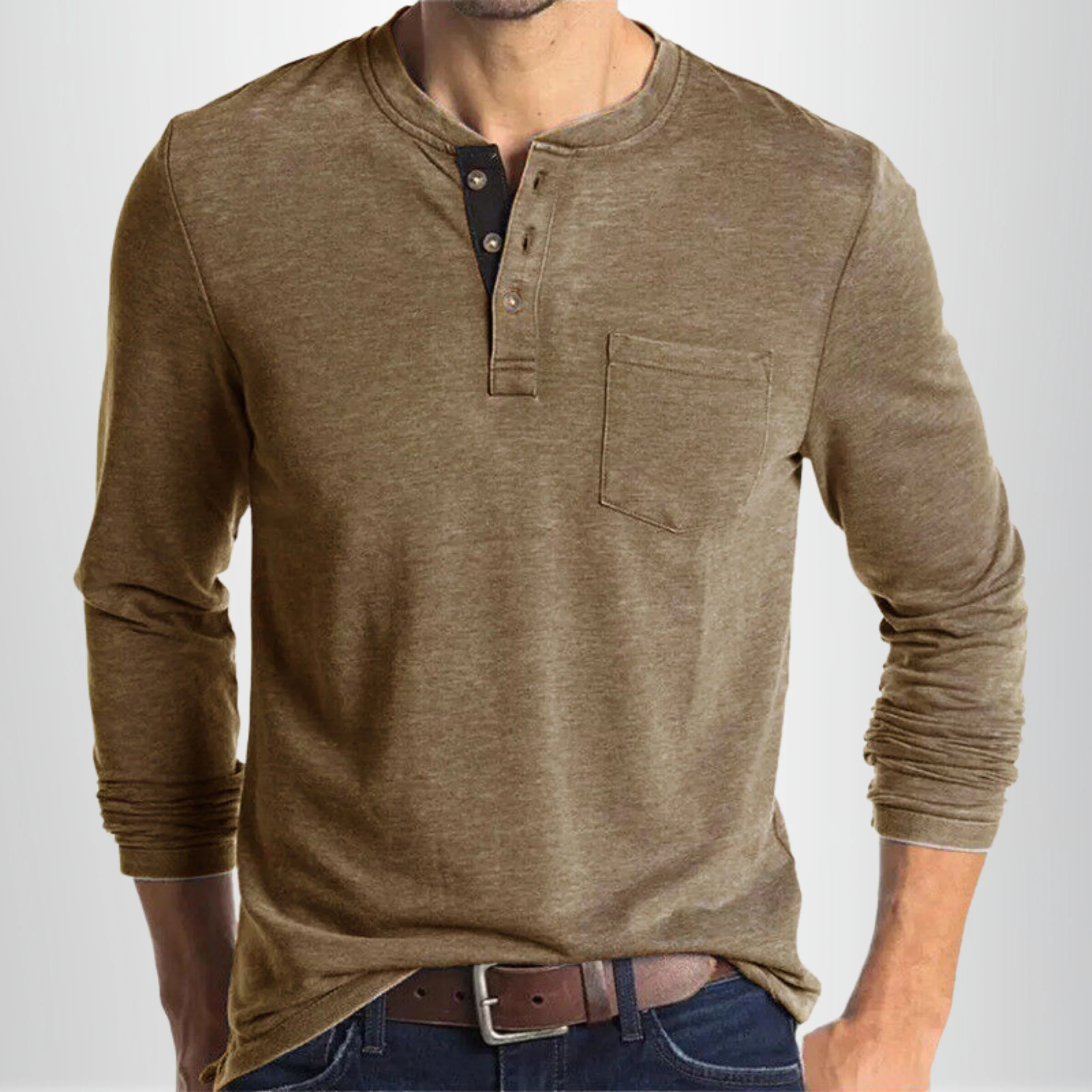 Charles - Langärmeliges Herren-T-Shirt - Image 3