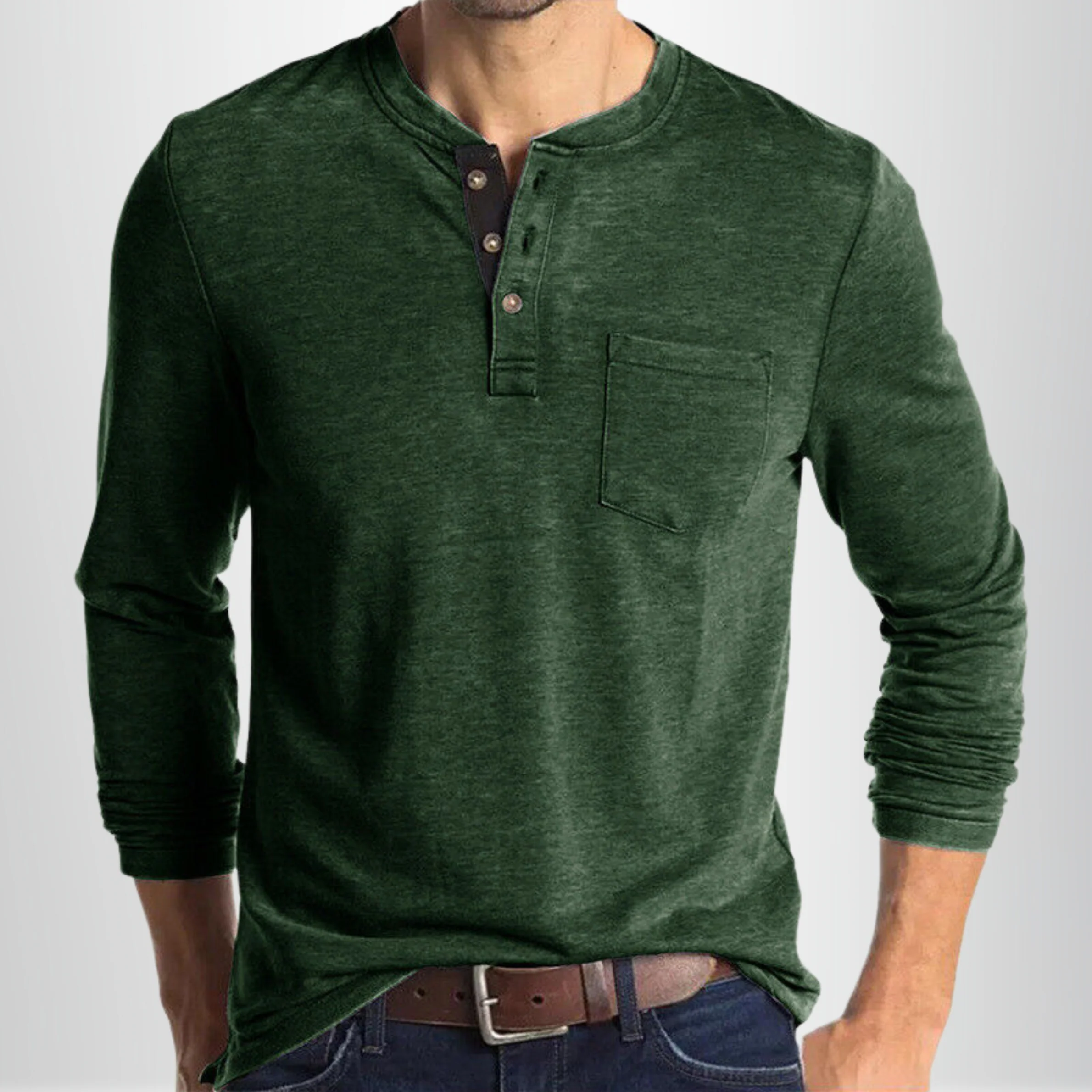 Charles - Langärmeliges Herren-T-Shirt - Image 7