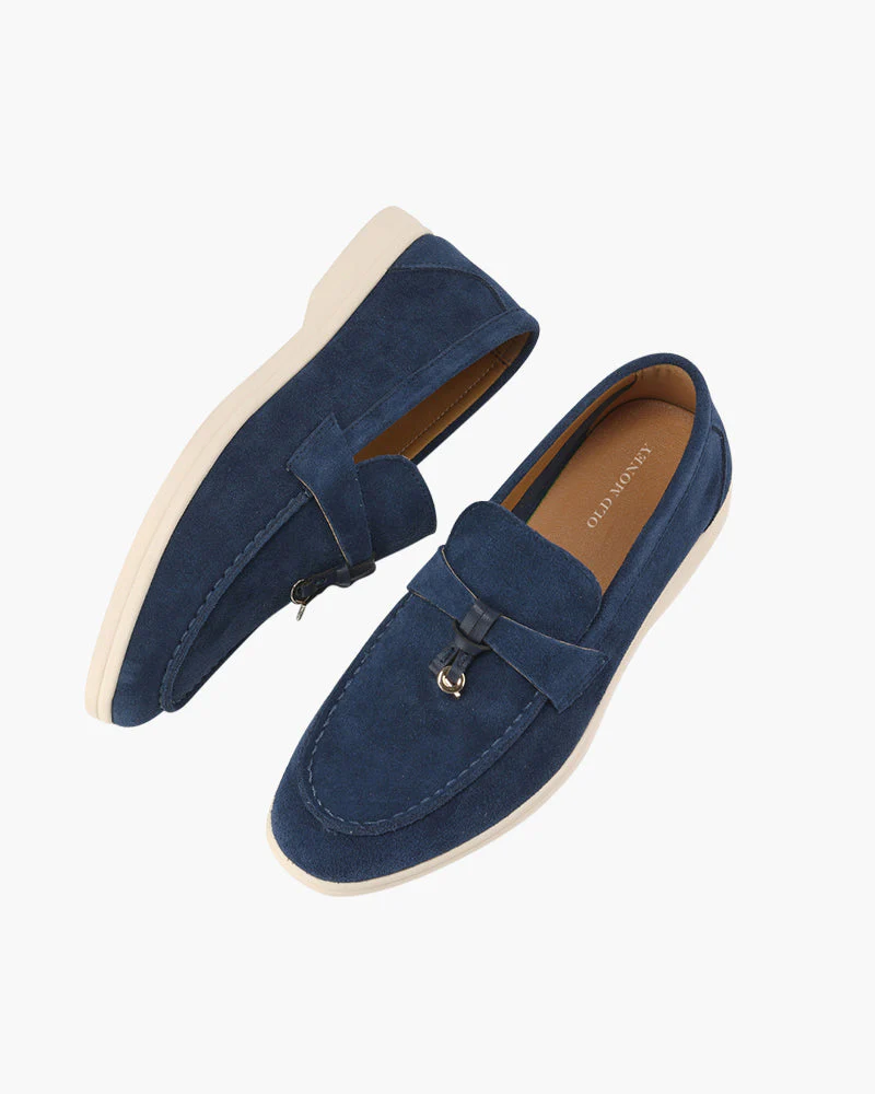 Charlotte | Old Money Style Wildleder Loafer mit Tassel-Detail - Image 3