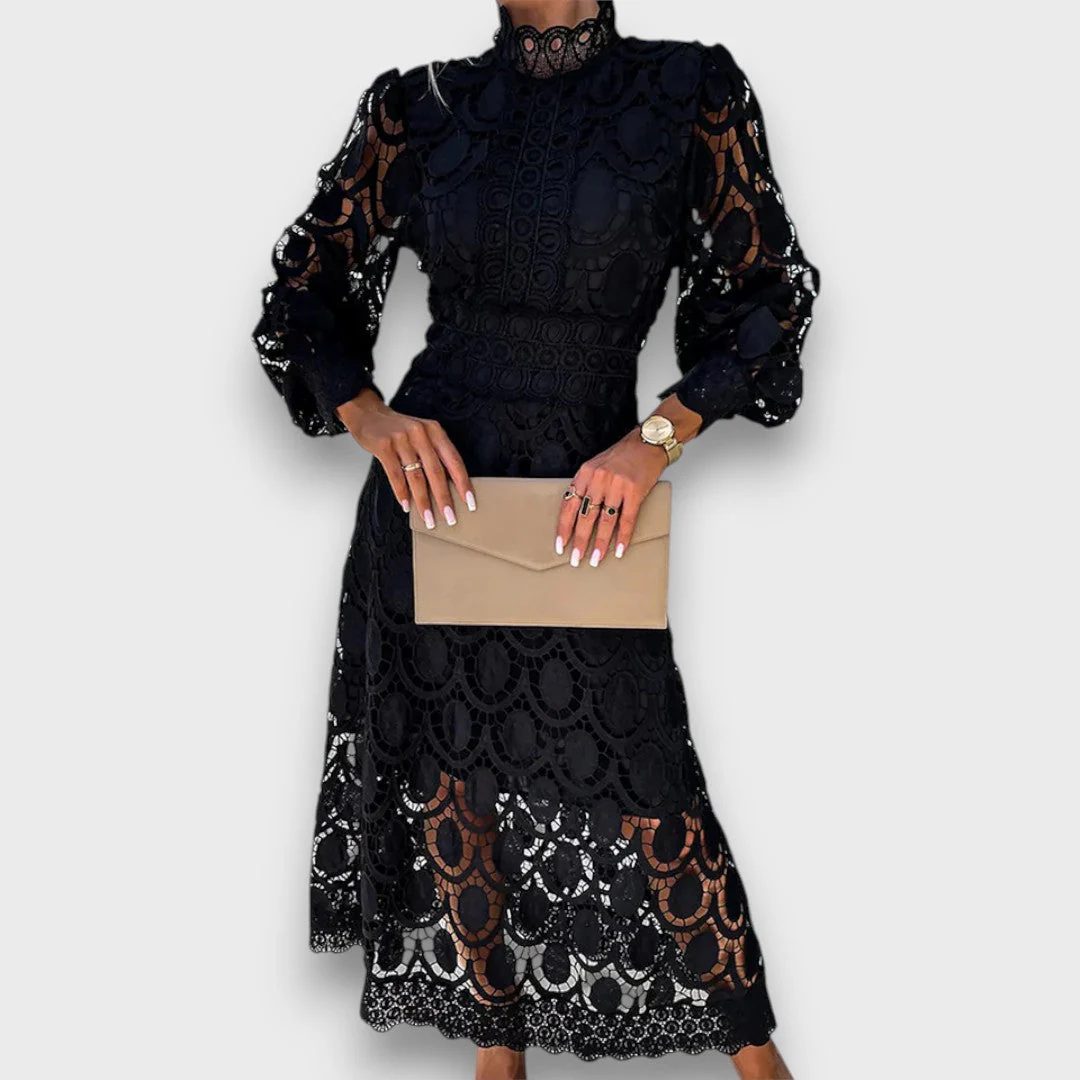 Charlotte – Romantisches Midikleid mit betonter Taille - Image 2