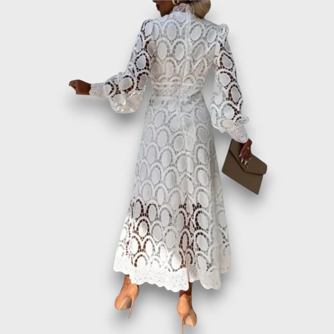 Charlotte – Romantisches Midikleid mit betonter Taille - Image 7