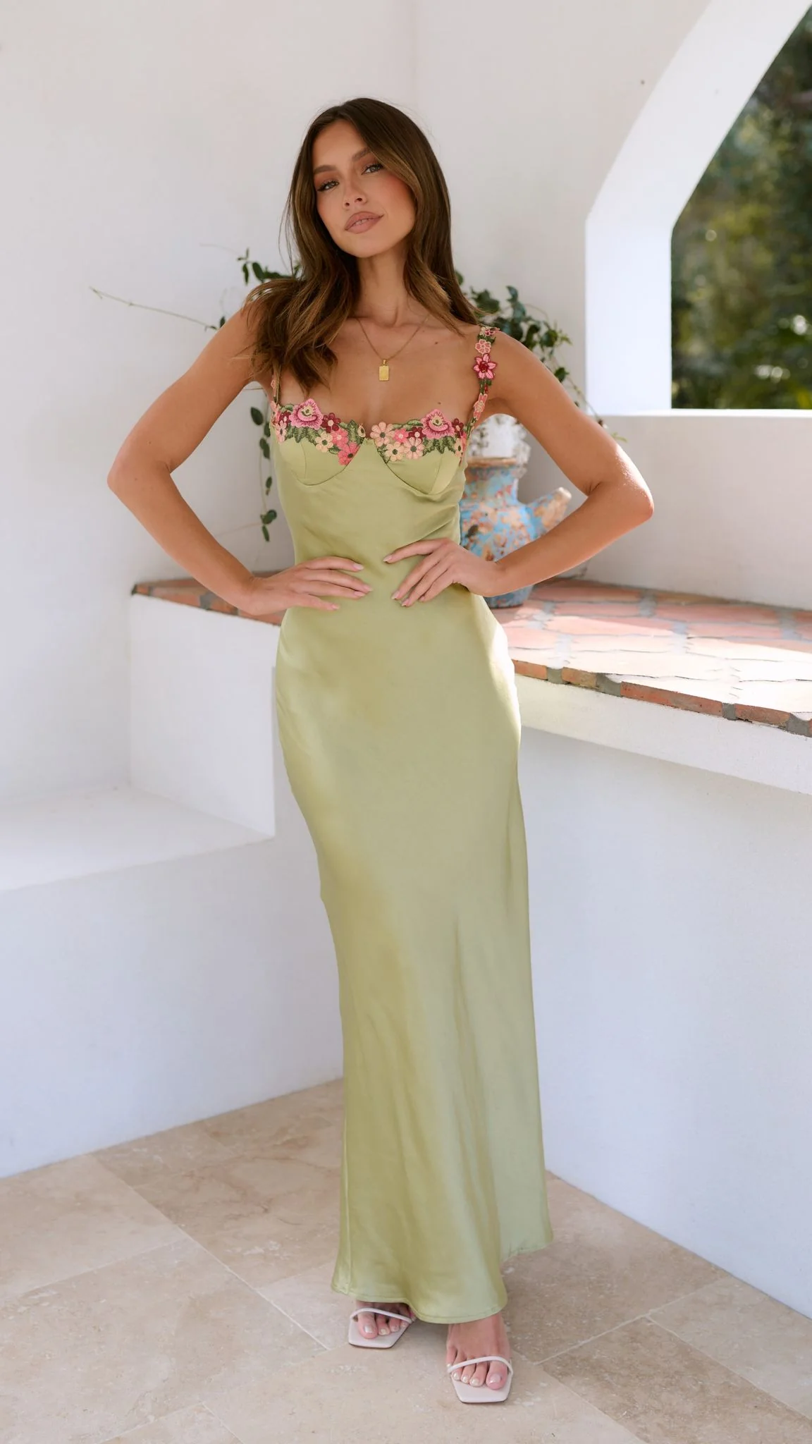 Chelsey - Maxikleid mit Blumenmuster - Image 4