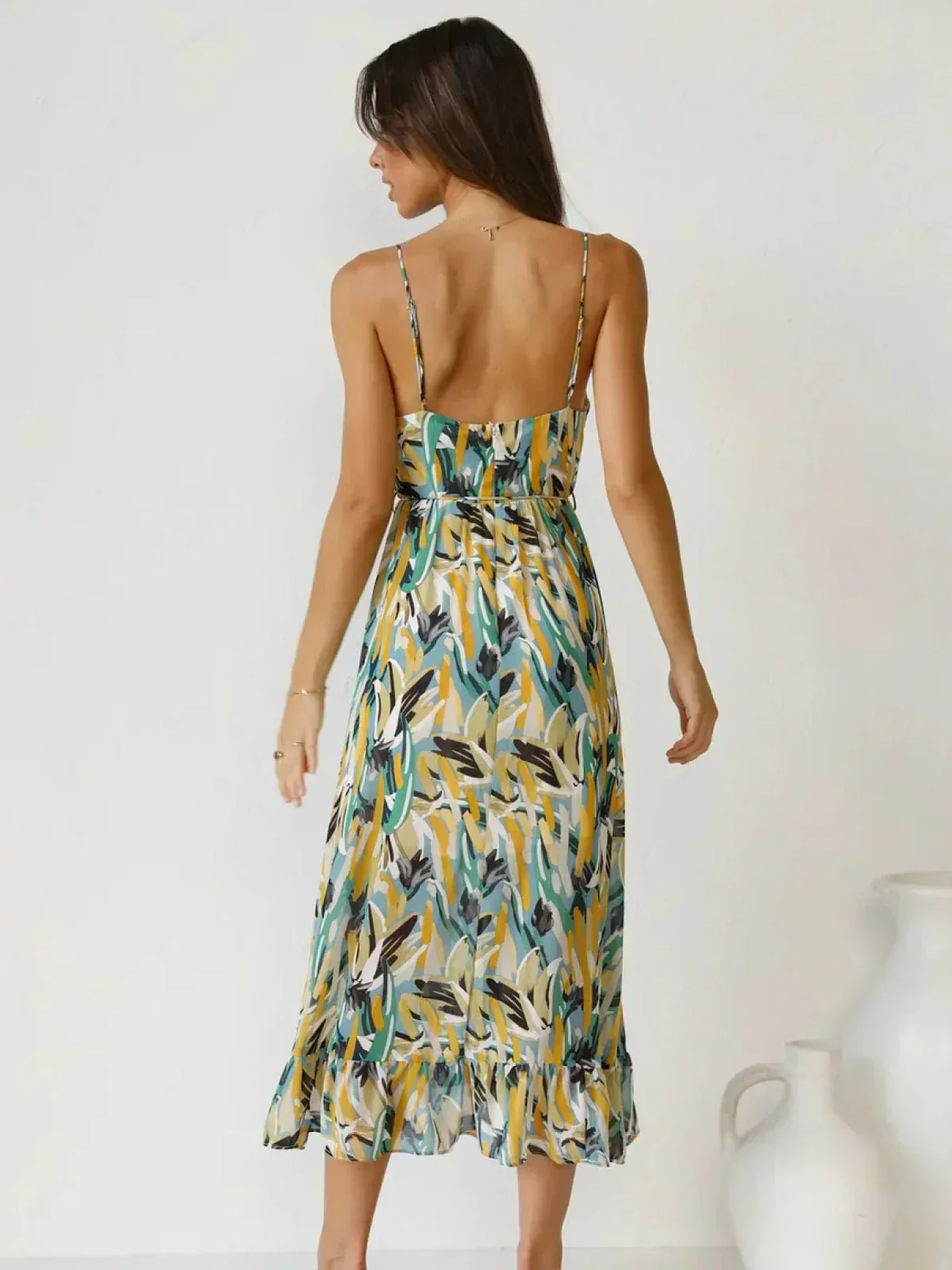 Chiara | Farbiges Midi-Kleid Chiara - Image 6