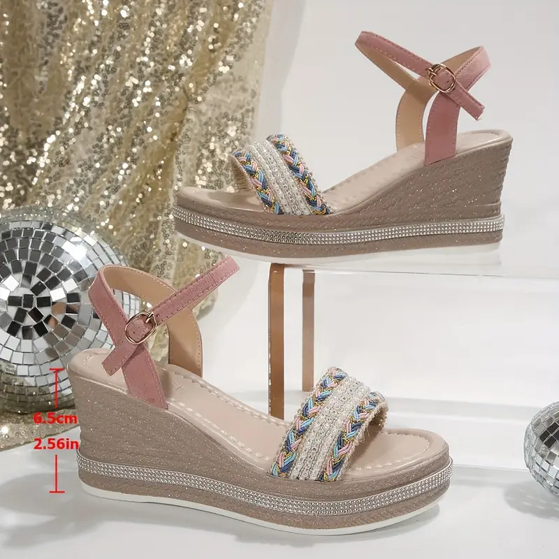 Chiarae – Boho-inspirierte Plateau-Sandalen mit Keilabsatz - Image 5