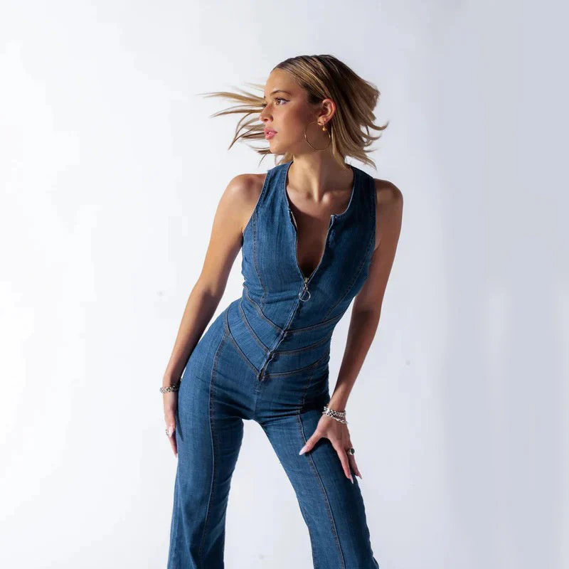 CHIC CŒUR | DENIM-OVERALL - Image 3