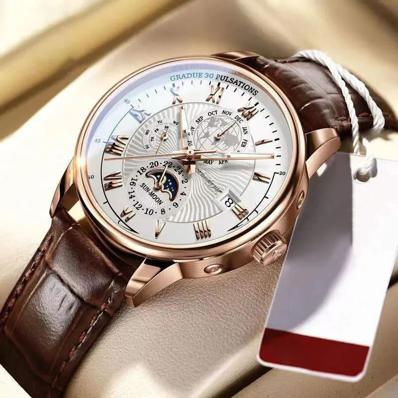 Chic Luxury Quartz Watch - Image 2