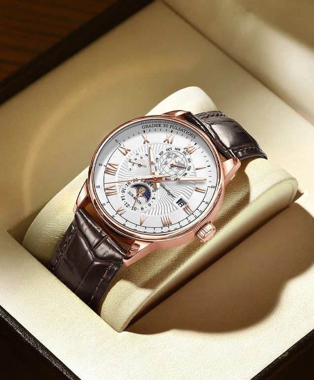 Chic Luxury Quartz Watch - Image 5