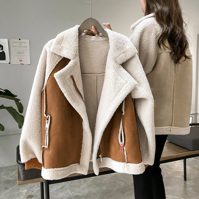 Chloe – Gefütterte Damen Teddyjacke im modernen Winterstil - Image 2