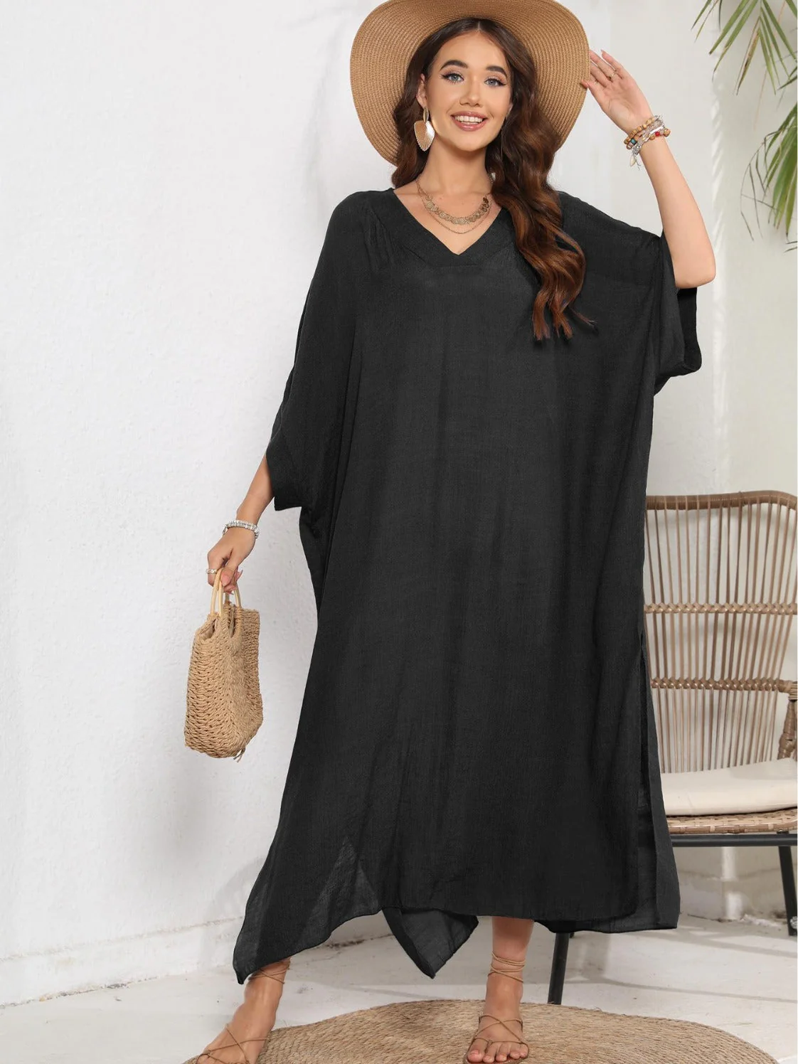 Christa- Damen Kaftan im lässigen Oversized Stil - Image 4