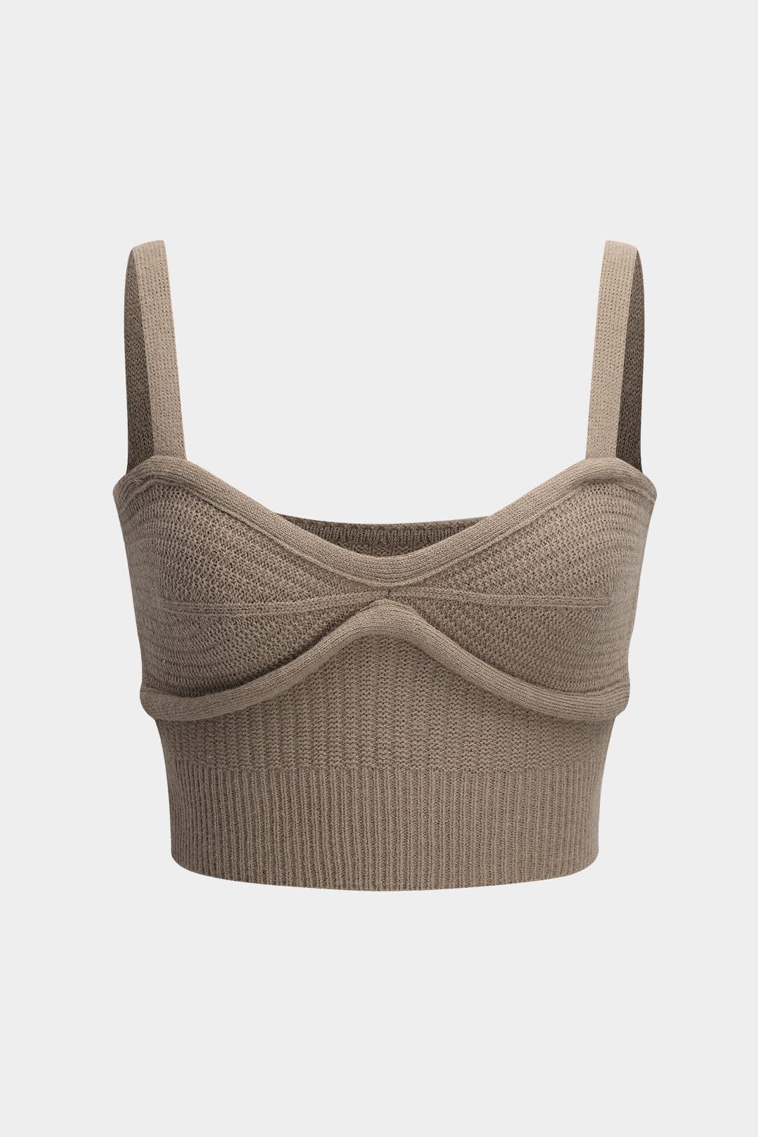 Christin | Stilvolles Strick-Dreiteiler-Set mit Cardigan, Crop-Top & Bleistiftrock - Image 2