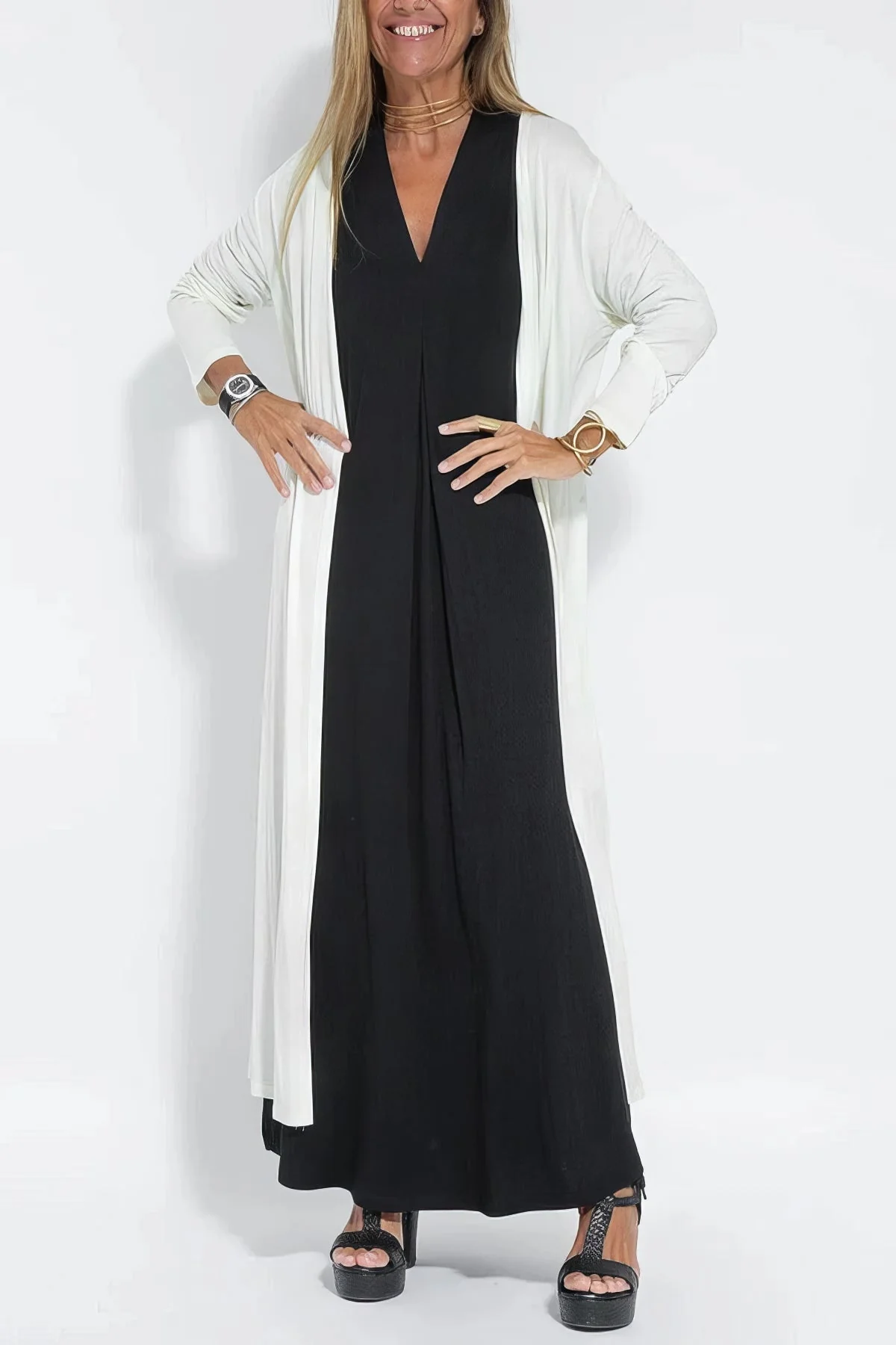 Claire | Elegantes langes Kleid - Image 11