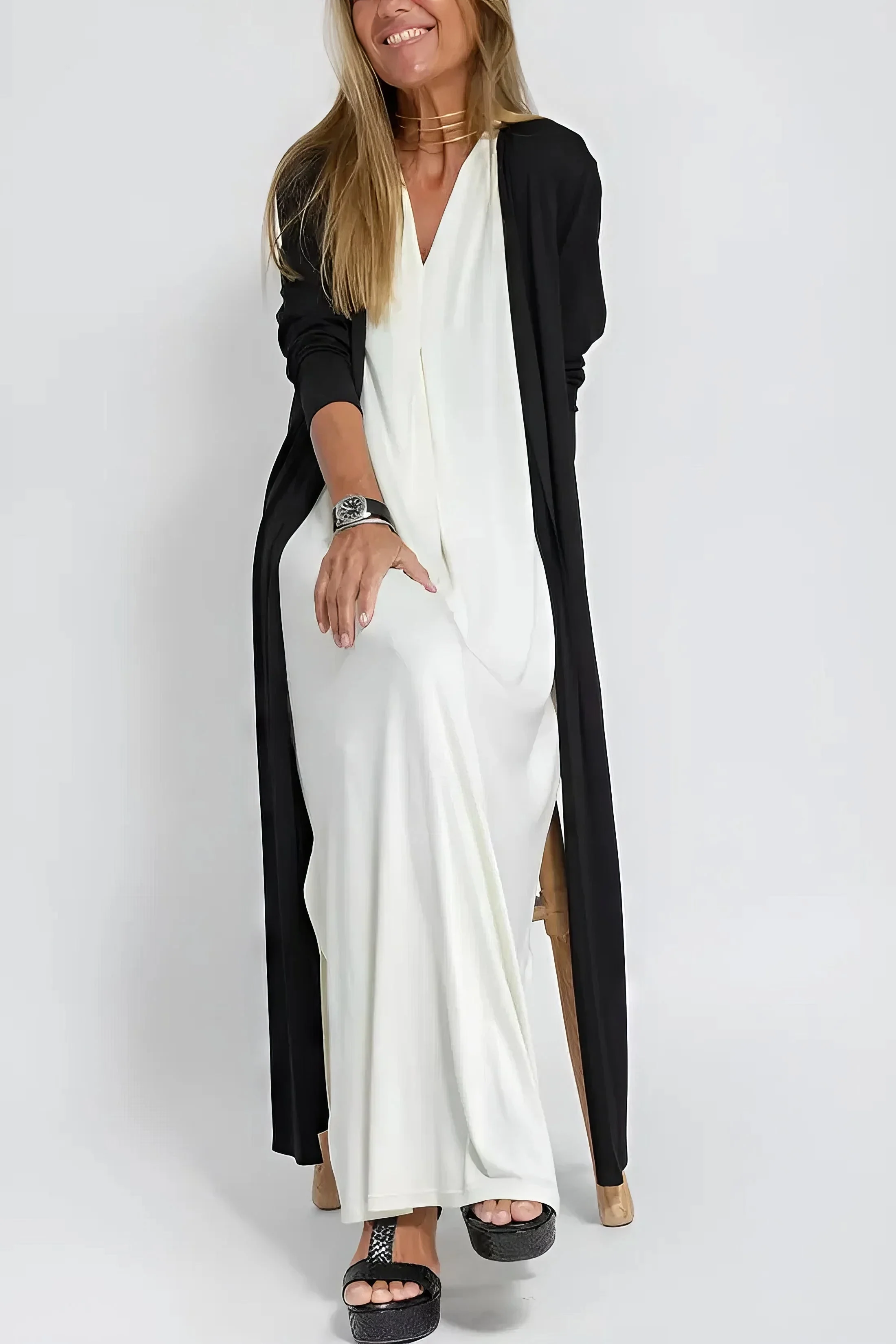 Claire | Elegantes langes Kleid - Image 7