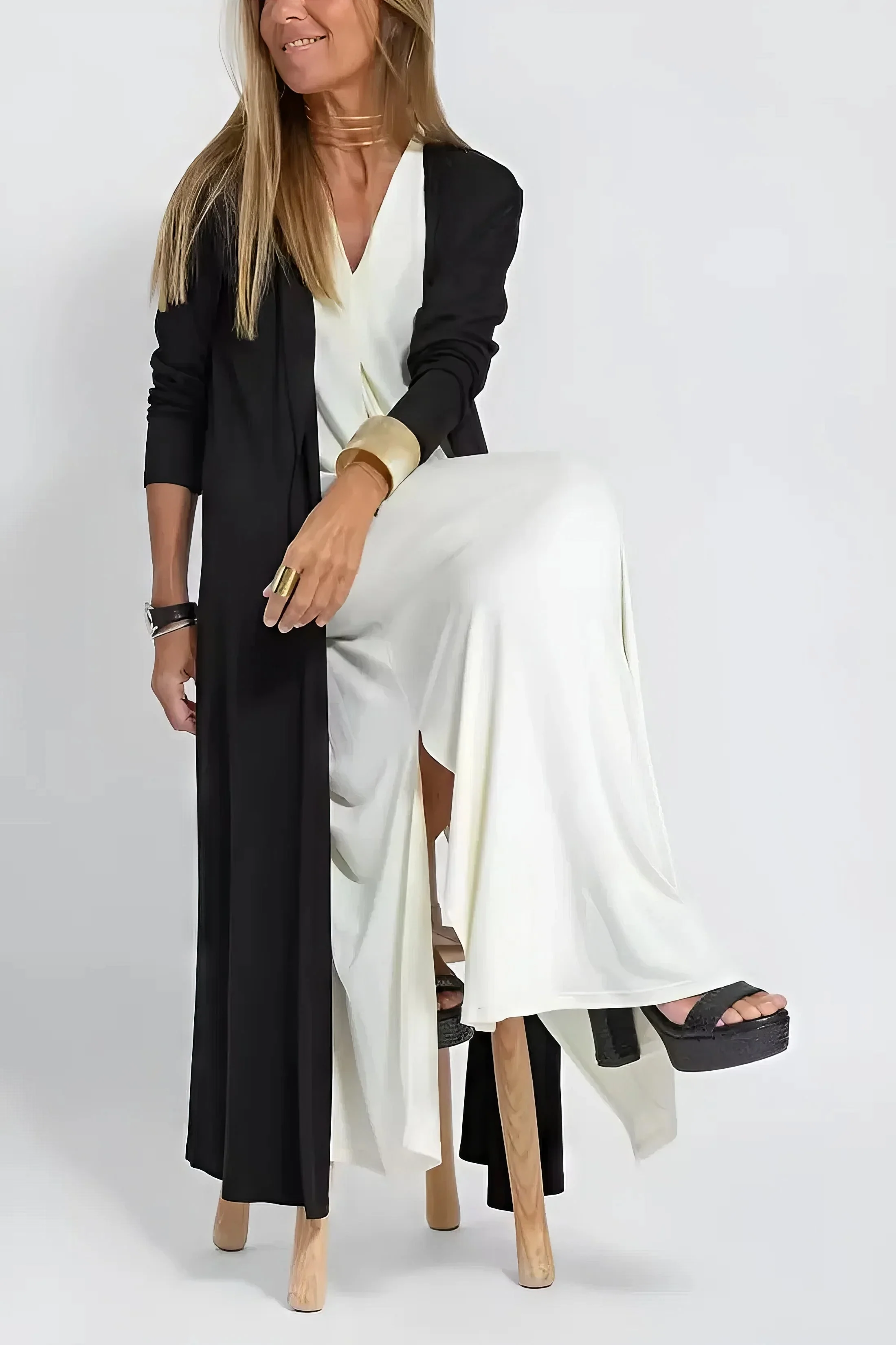 Claire | Elegantes langes Kleid - Image 9
