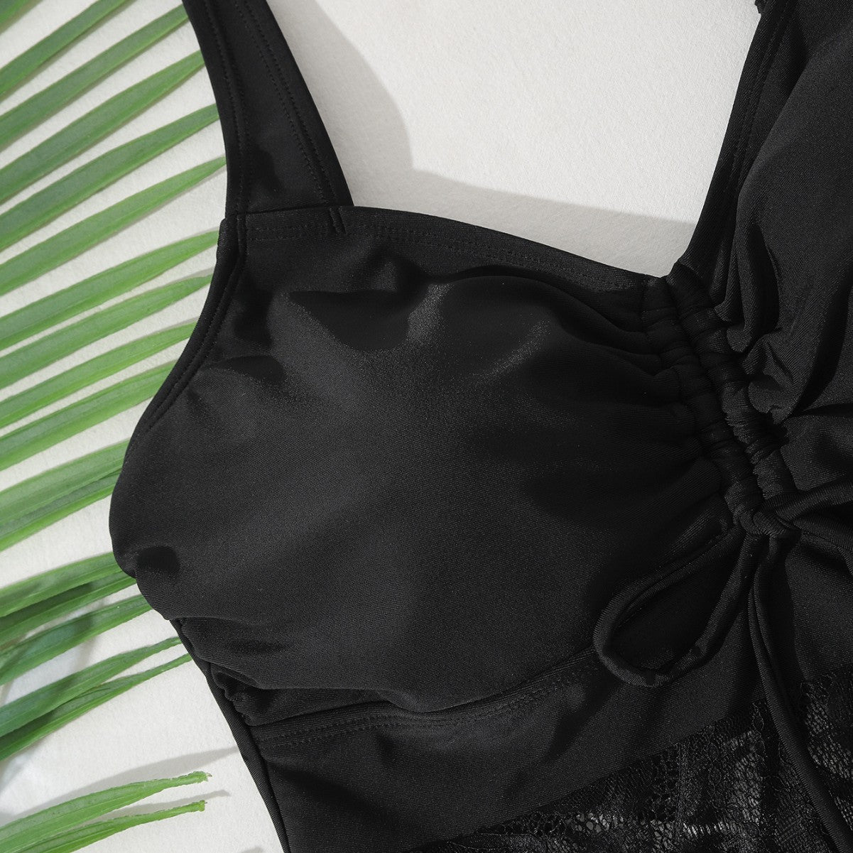 Clara- Damen Freizeit Badekleid mit oberem Raffungseffekt - Image 4