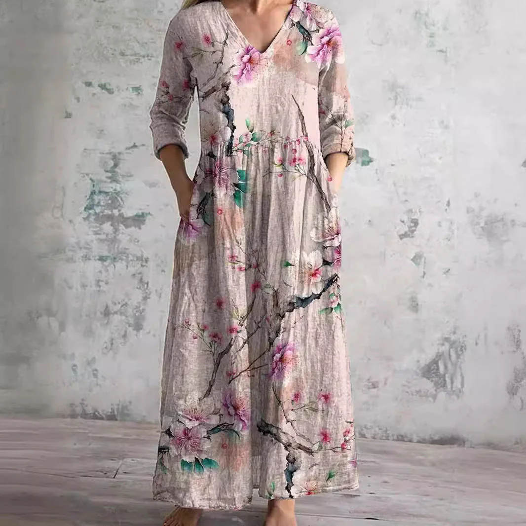 Clara – Locker fallendes Damen-Maxikleid - Image 3