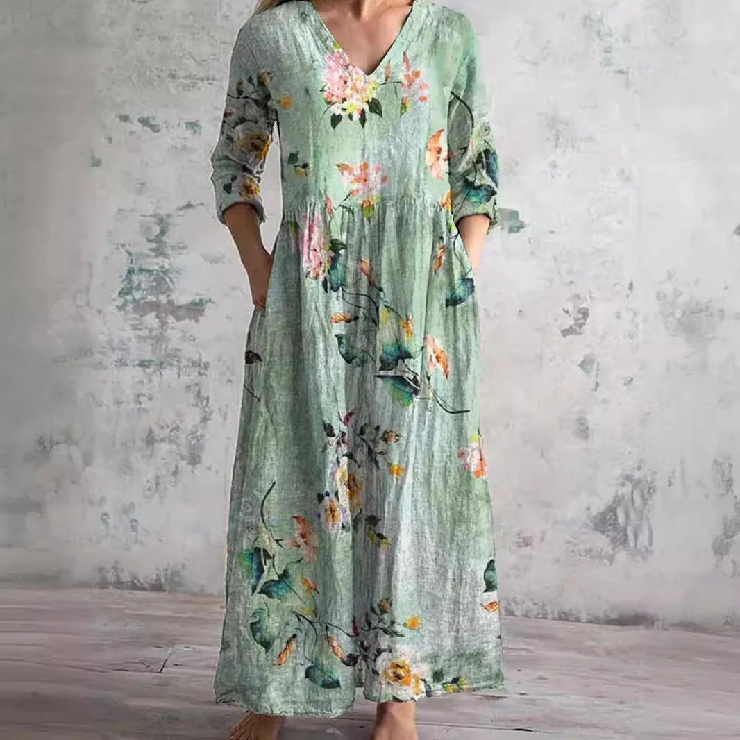 Clara – Locker fallendes Damen-Maxikleid - Image 4