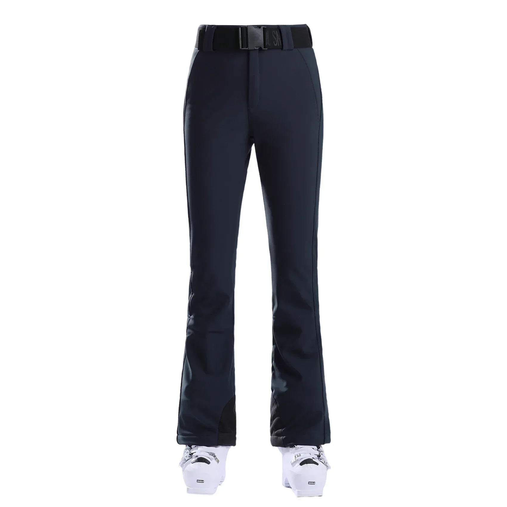 Clara | Slim Fit Schneehose für Damen Schwarz Winter - Image 5