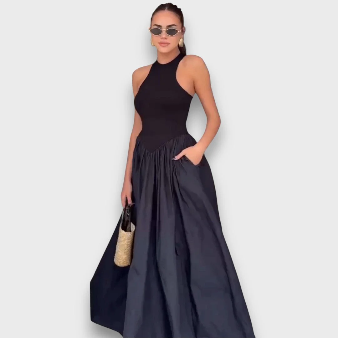 Clarissa – Kleid mit kontrastvoller Linie - Image 3