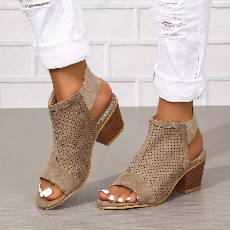 Clarrise - Damen-Sandalen mit klobigen Absätzen - Image 3