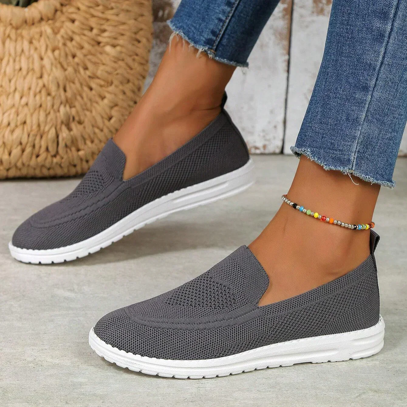 Claudia | Damen Slip On Casual Sneaker - Image 4