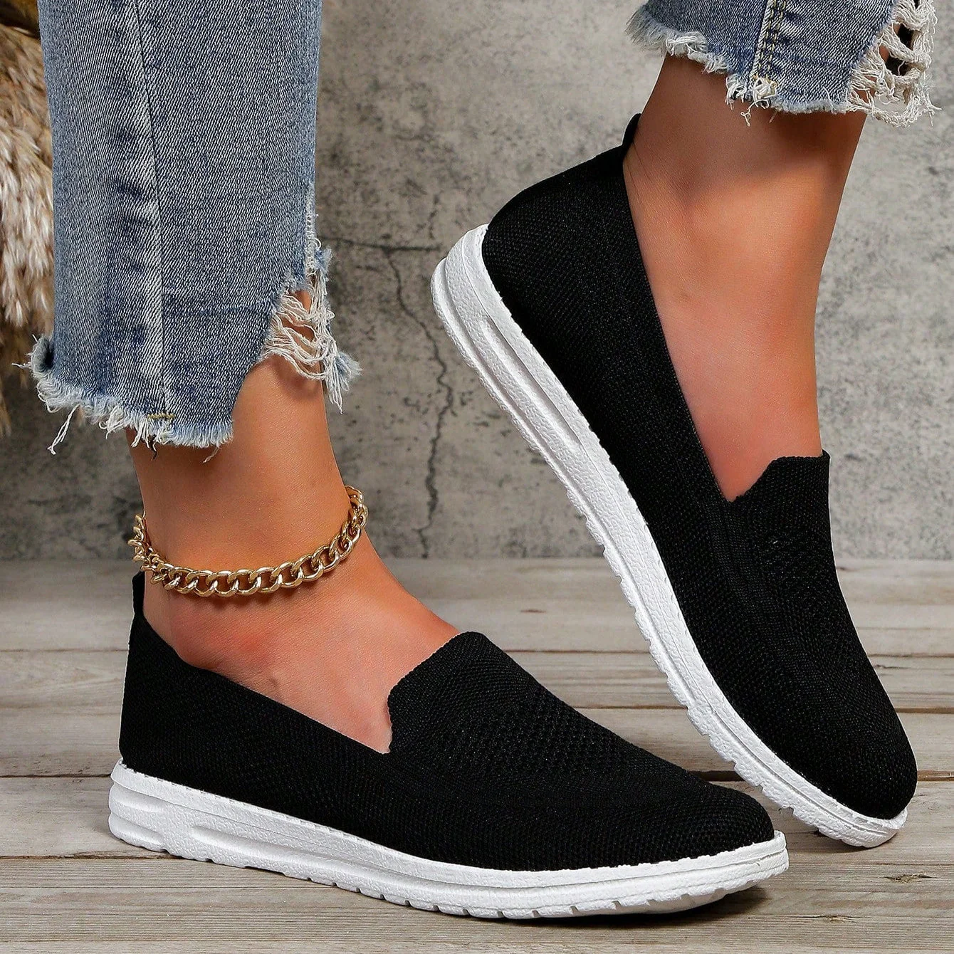 Claudia | Damen Slip On Casual Sneaker - Image 7