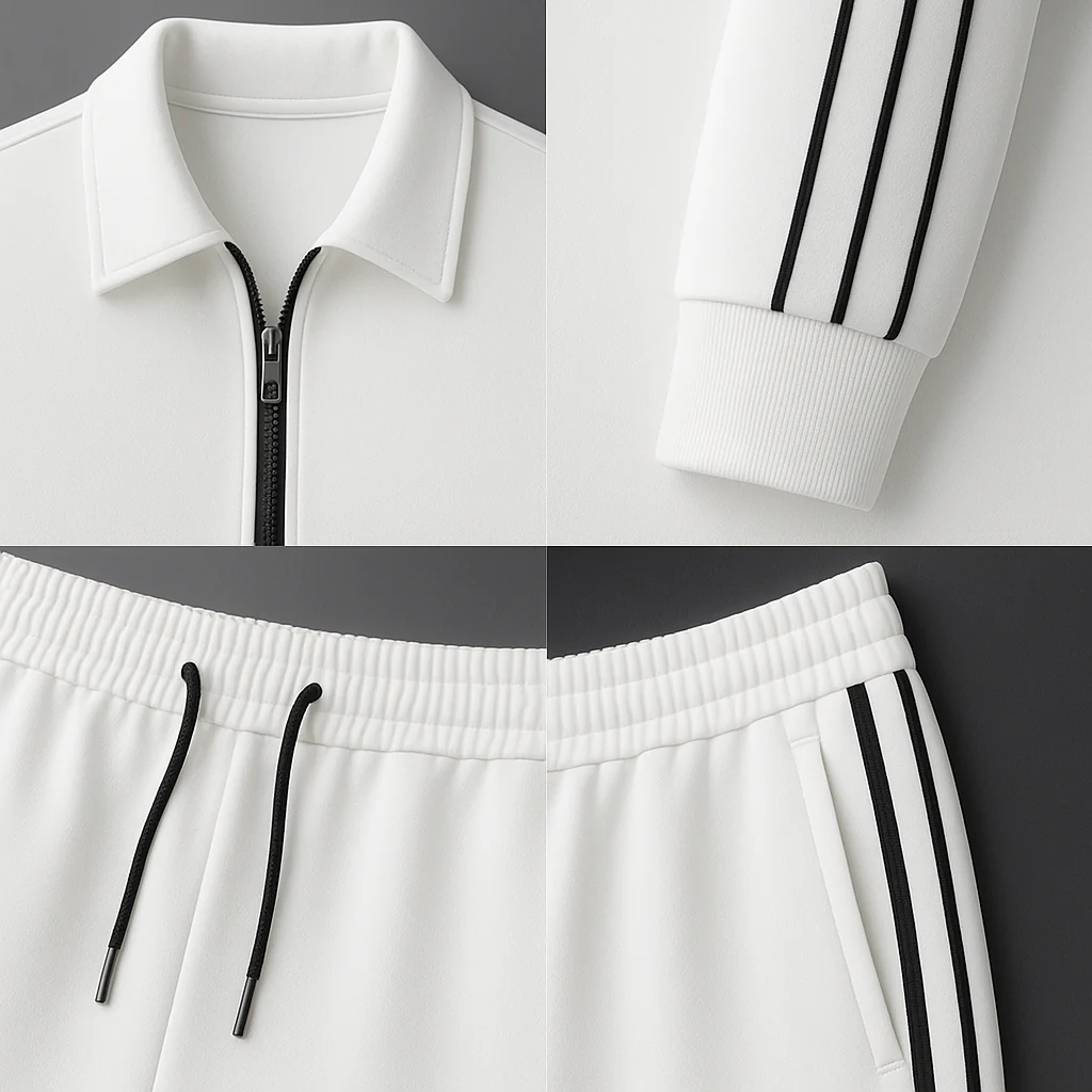 Claudix | Stretch Schwarzes Sport-Set - Image 2