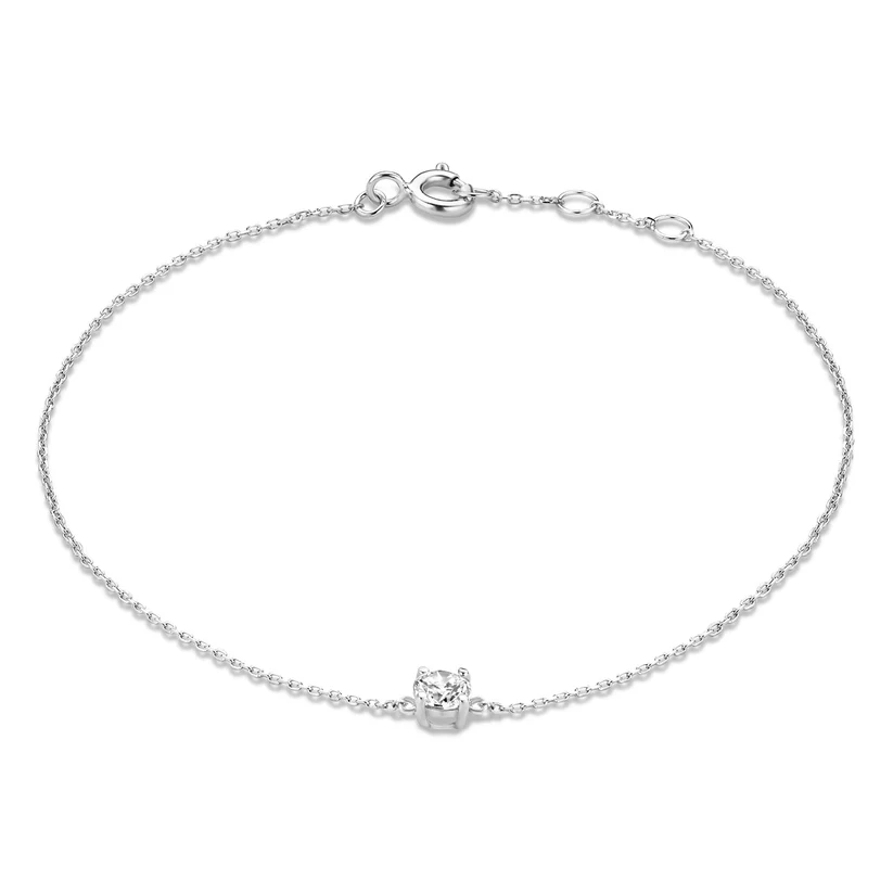 Cléa Gold Moissanite Stone Bracelet - Image 7