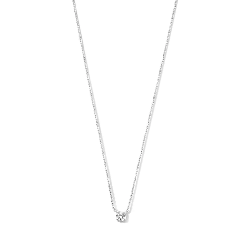 Cléa Gold Moissanite Stone Necklace - Image 5