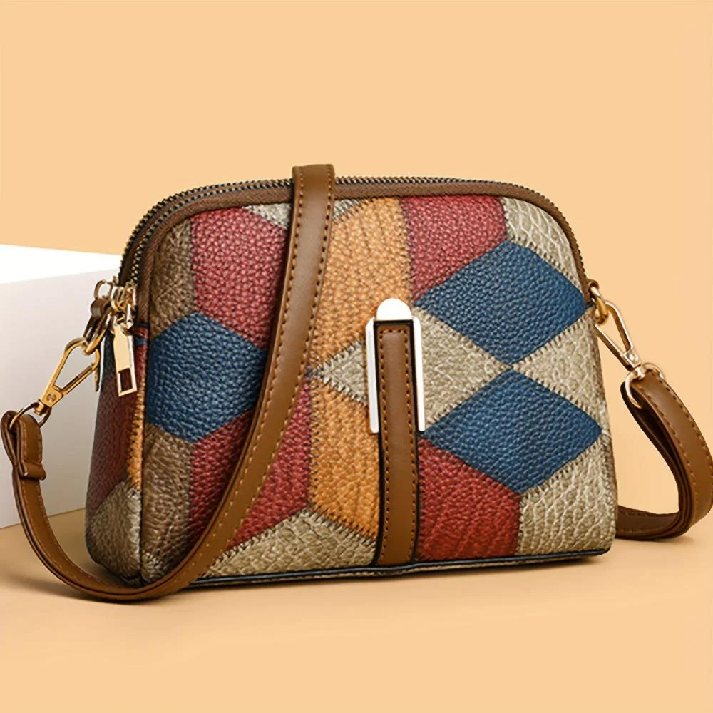 Clio | Mini Umhängetasche Patchwork - Image 10