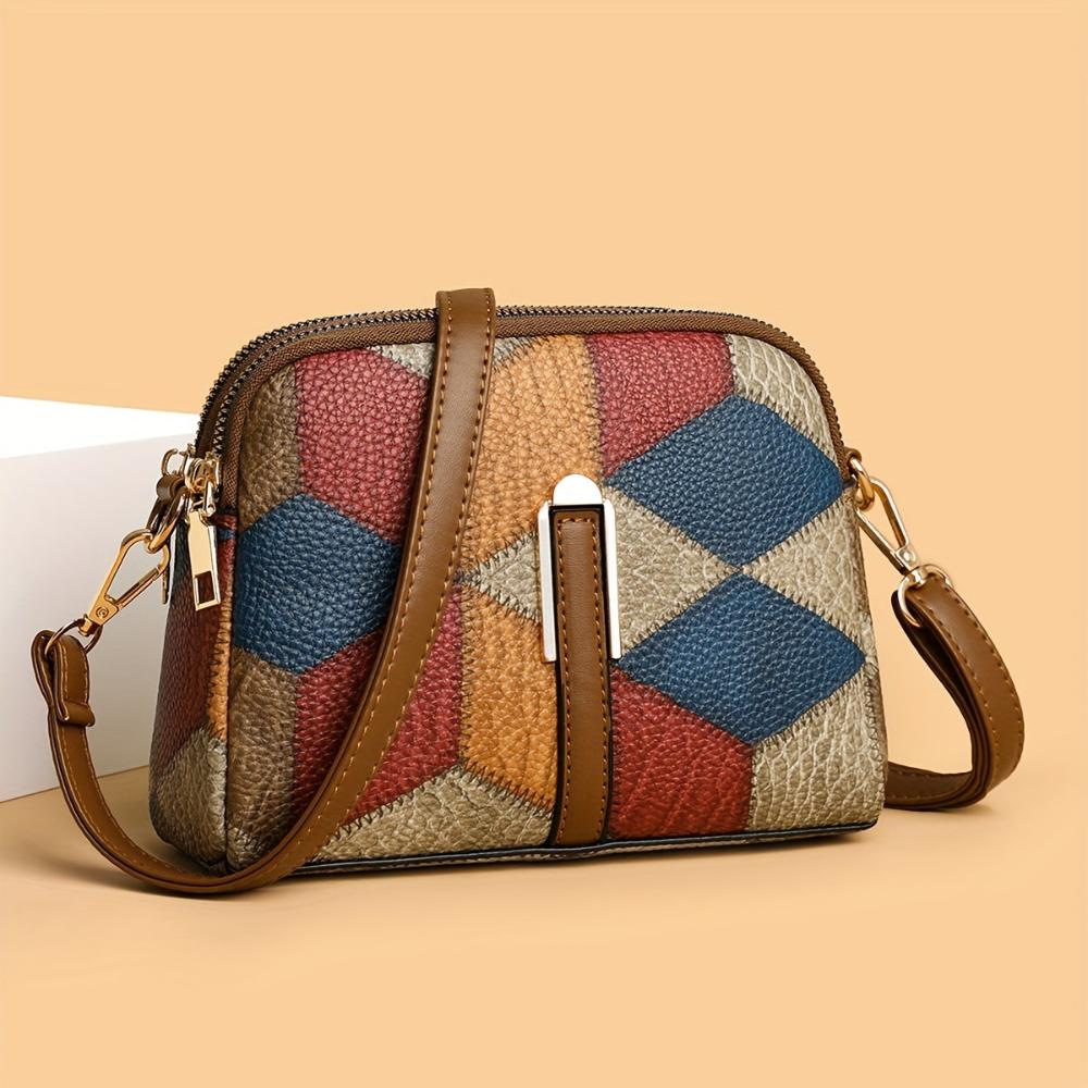 Clio | Mini Umhängetasche Patchwork - Image 11
