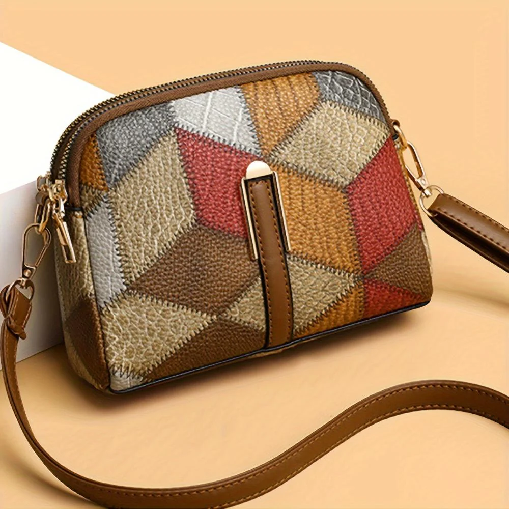 Clio | Mini Umhängetasche Patchwork - Image 7