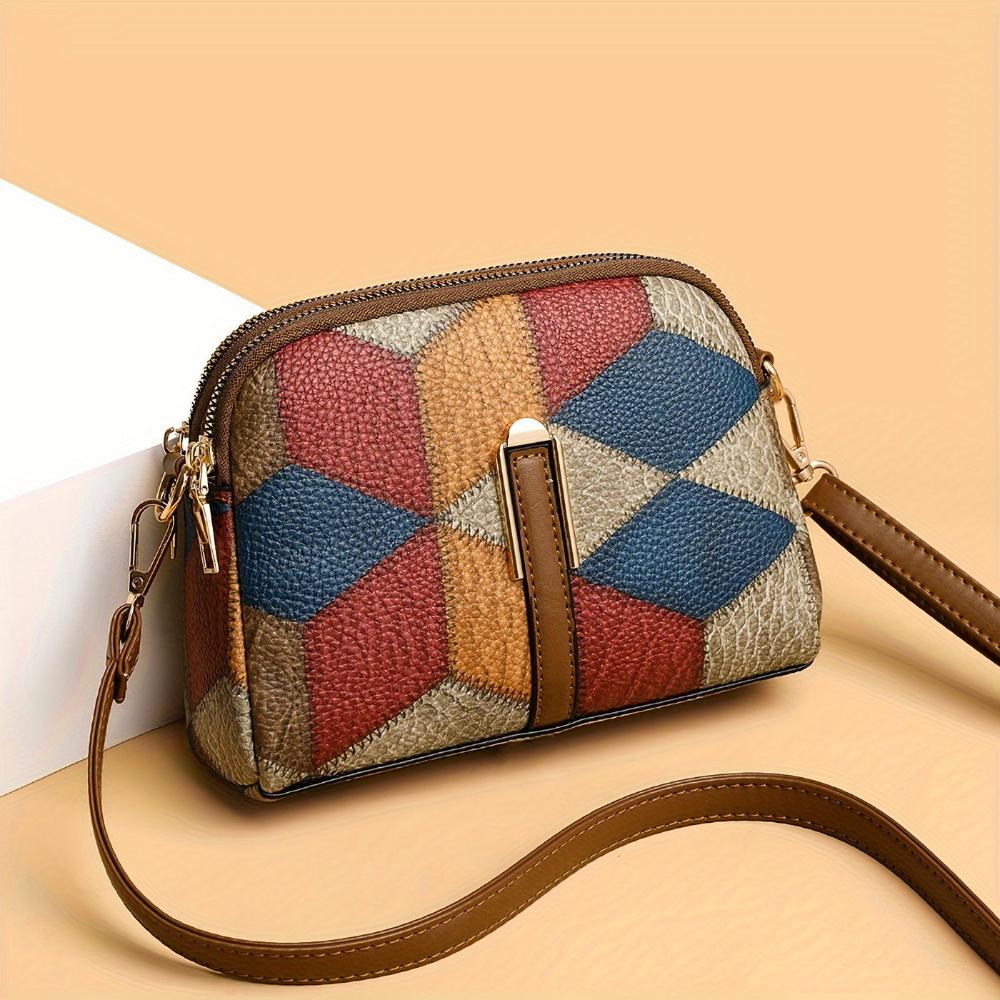 Clio | Mini Umhängetasche Patchwork - Image 8