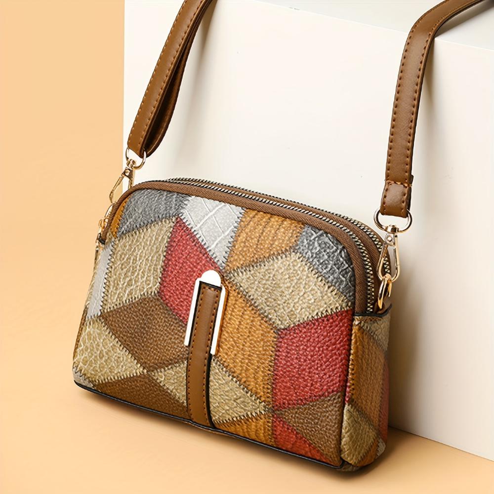 Clio | Mini Umhängetasche Patchwork - Image 9