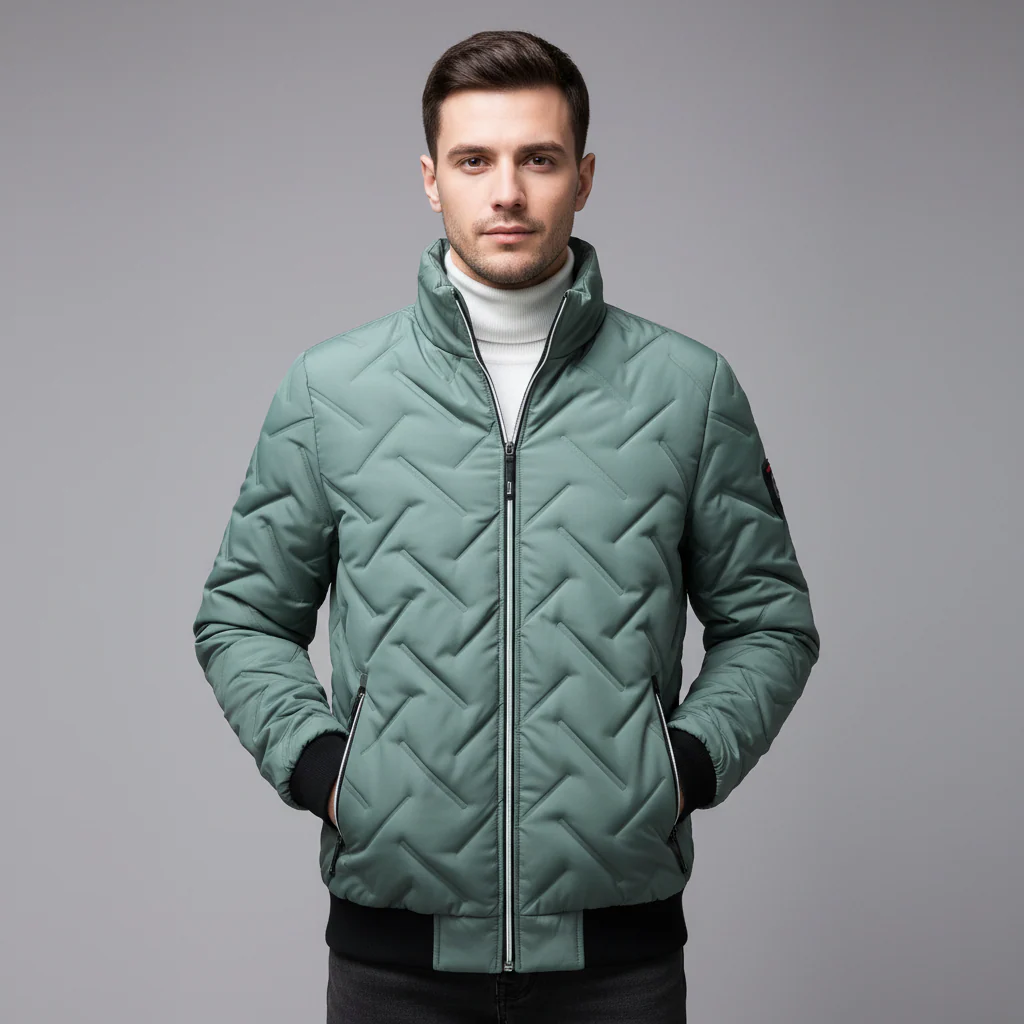 Cole – Gesteppte Übergangsjacke mit Stehkragen Herren - Image 2