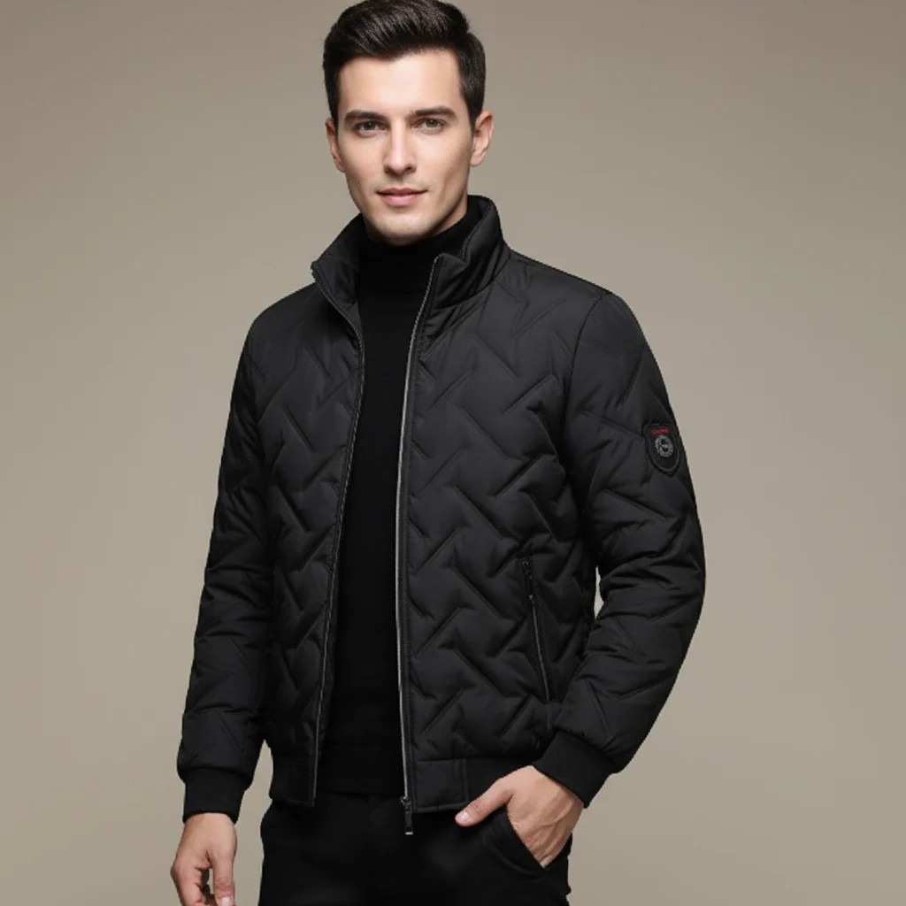 Cole – Gesteppte Übergangsjacke mit Stehkragen Herren - Image 3