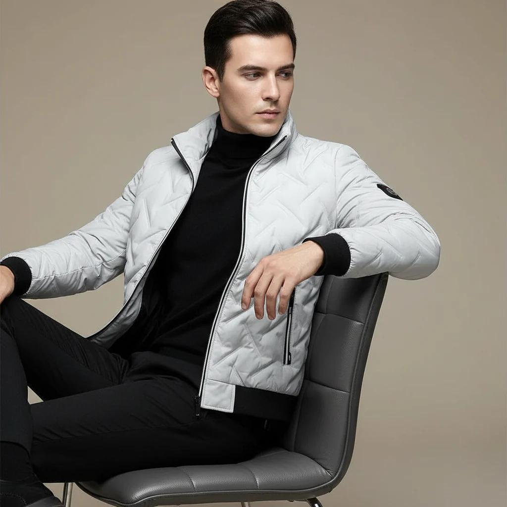 Cole – Gesteppte Übergangsjacke mit Stehkragen Herren - Image 6