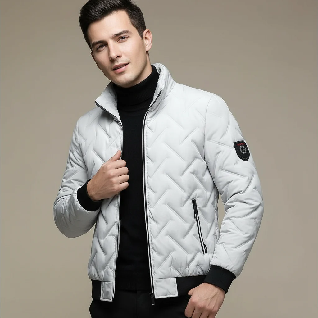 Cole – Gesteppte Übergangsjacke mit Stehkragen Herren - Image 8