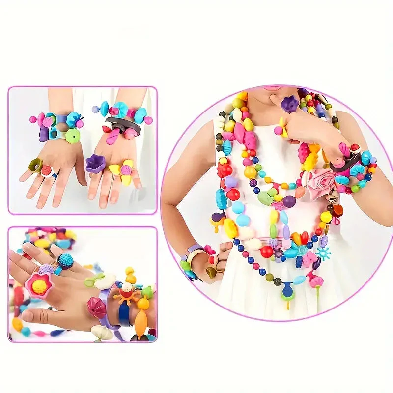 ColorfulBead Haven | Schmuckbastelset für die kreative Entfaltung von Kindern - Image 2