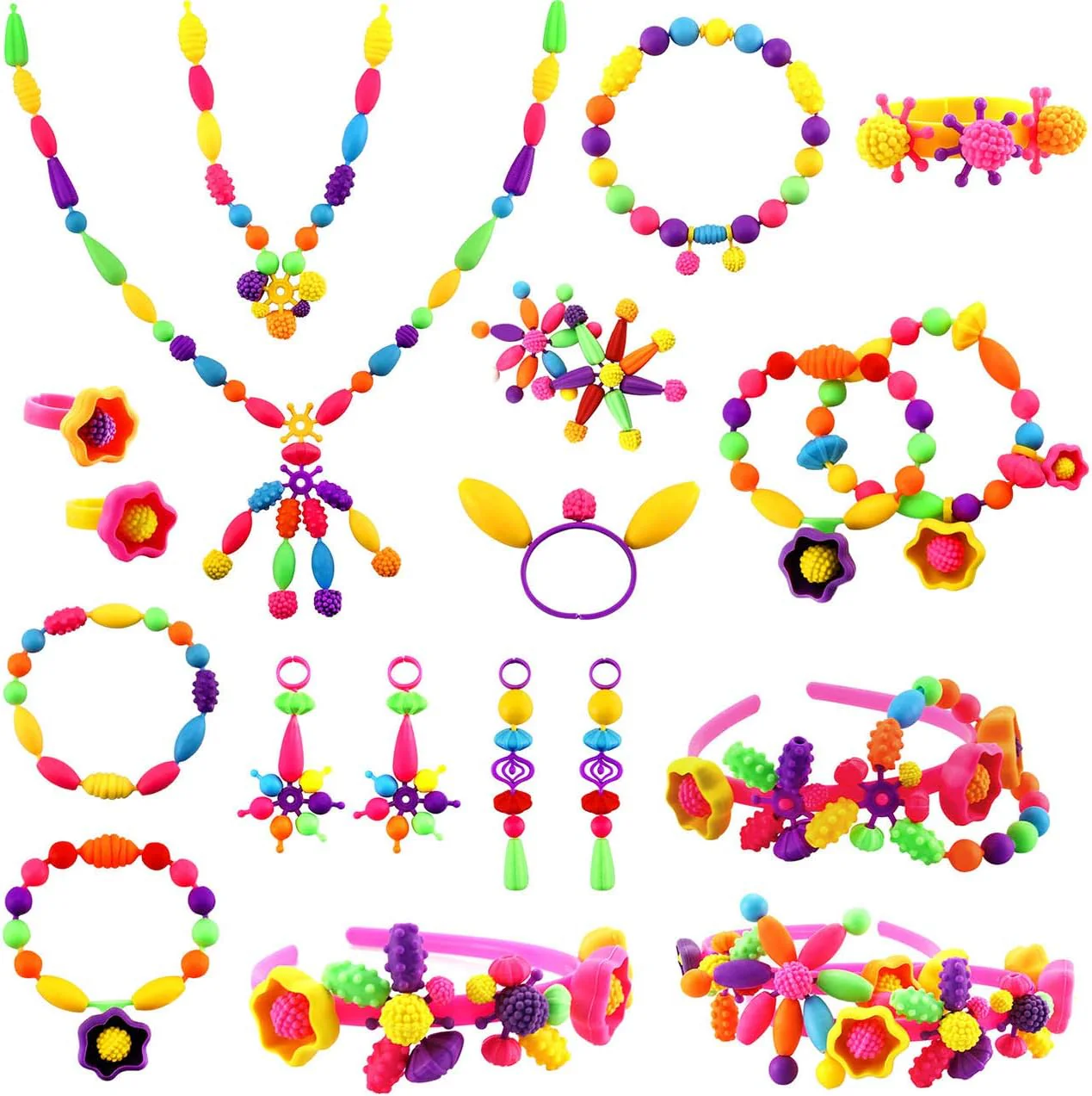 ColorfulBead Haven | Schmuckbastelset für die kreative Entfaltung von Kindern - Image 3