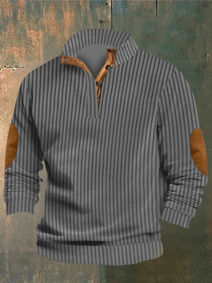 COOPER - RIPPED SWEATER MIT HOHEM KRAGEN - Image 2