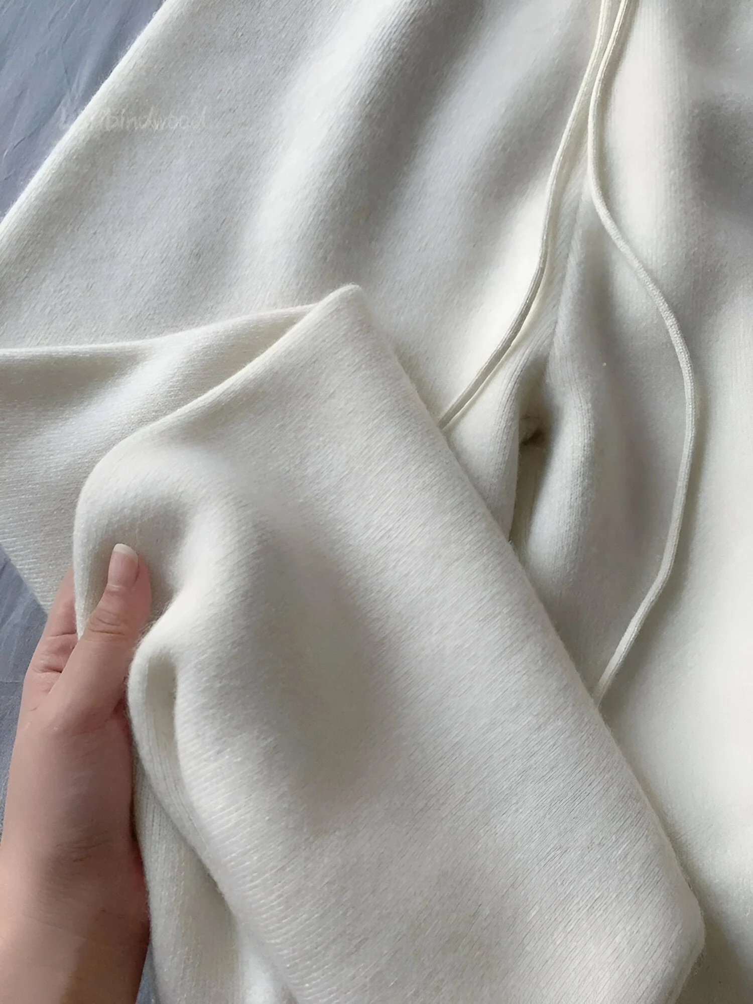 Cornelia | Gemütliche Wollstrick-Hosen mit weitem Bein - Image 2