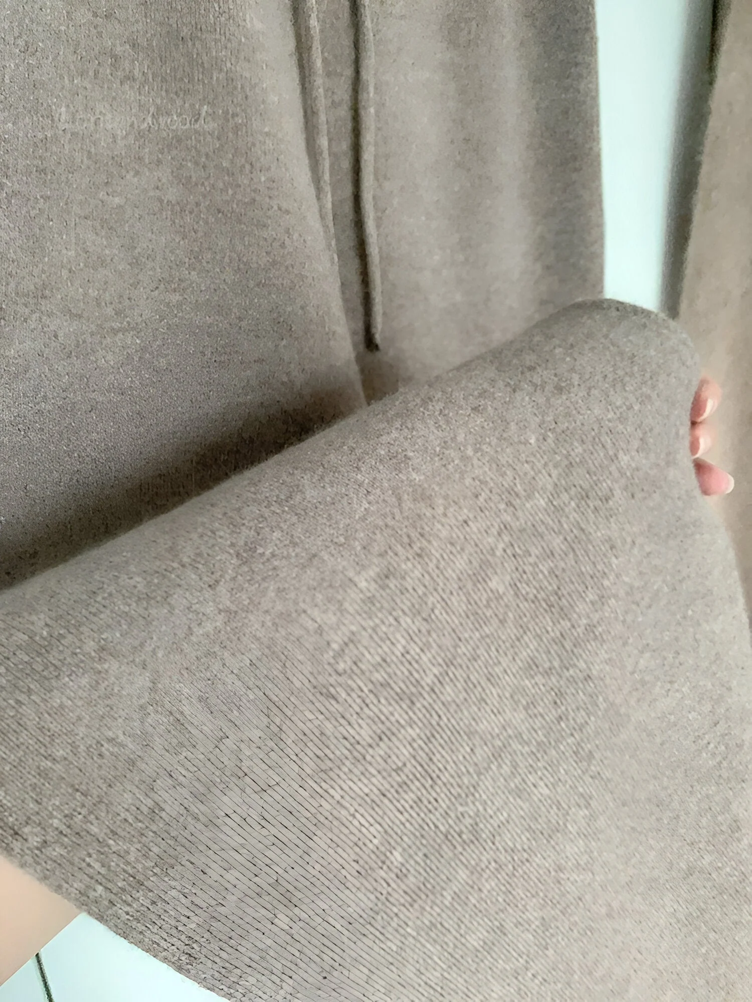 Cornelia | Gemütliche Wollstrick-Hosen mit weitem Bein - Image 5