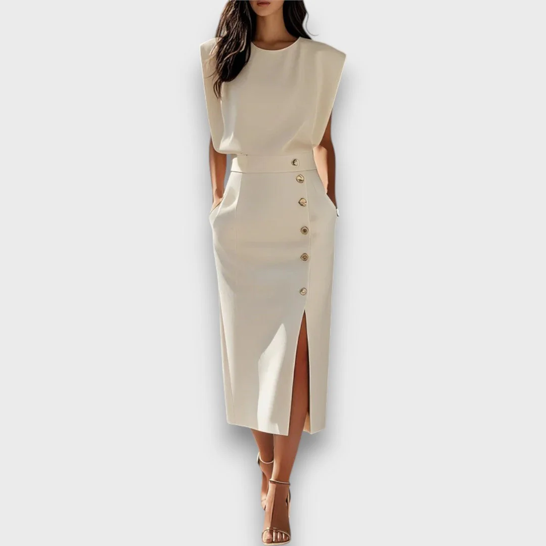 Corvaya – Bleistiftkleid mit Knopfleiste - Image 13