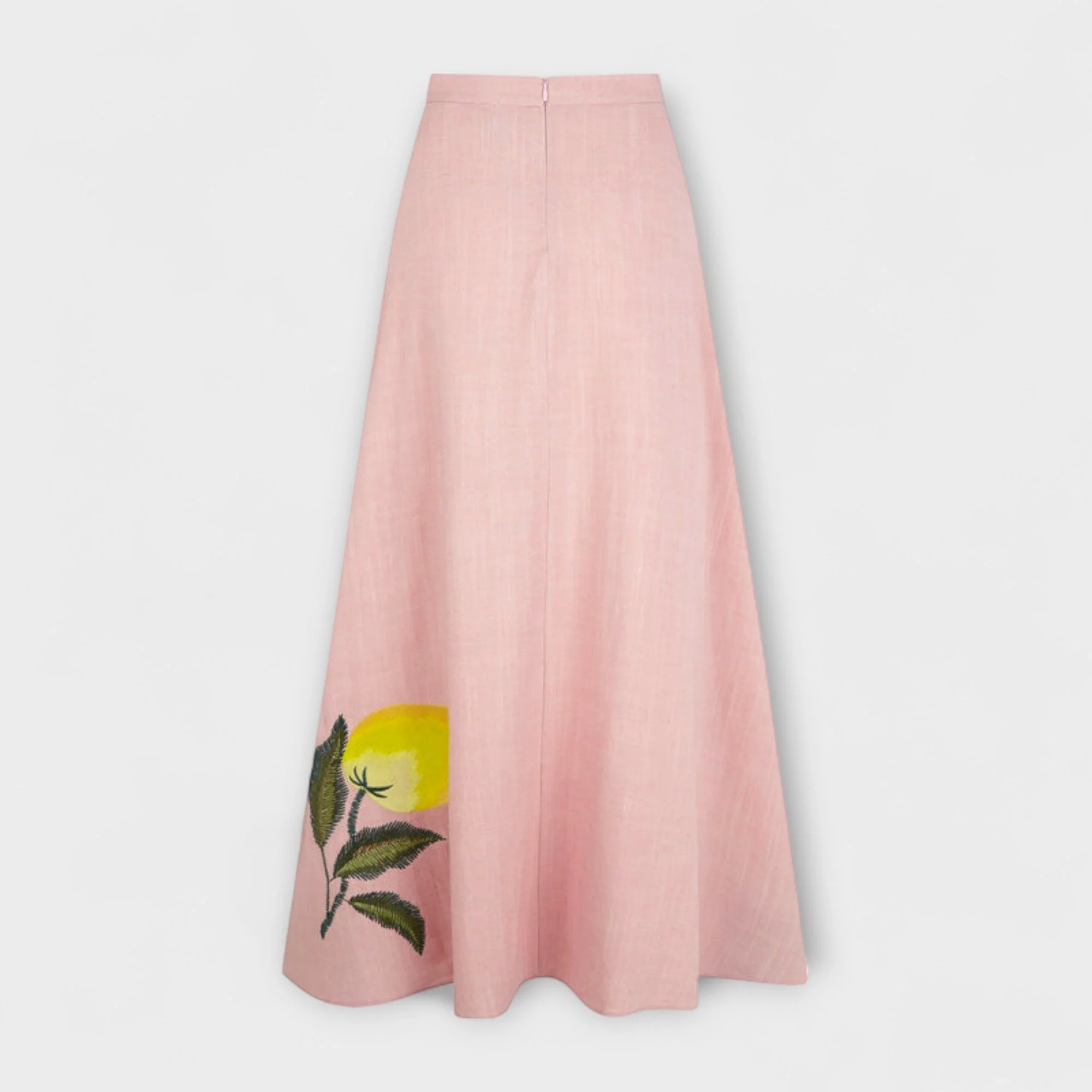 Cosima - Amalfi Pattern Midi Skirt - Image 2