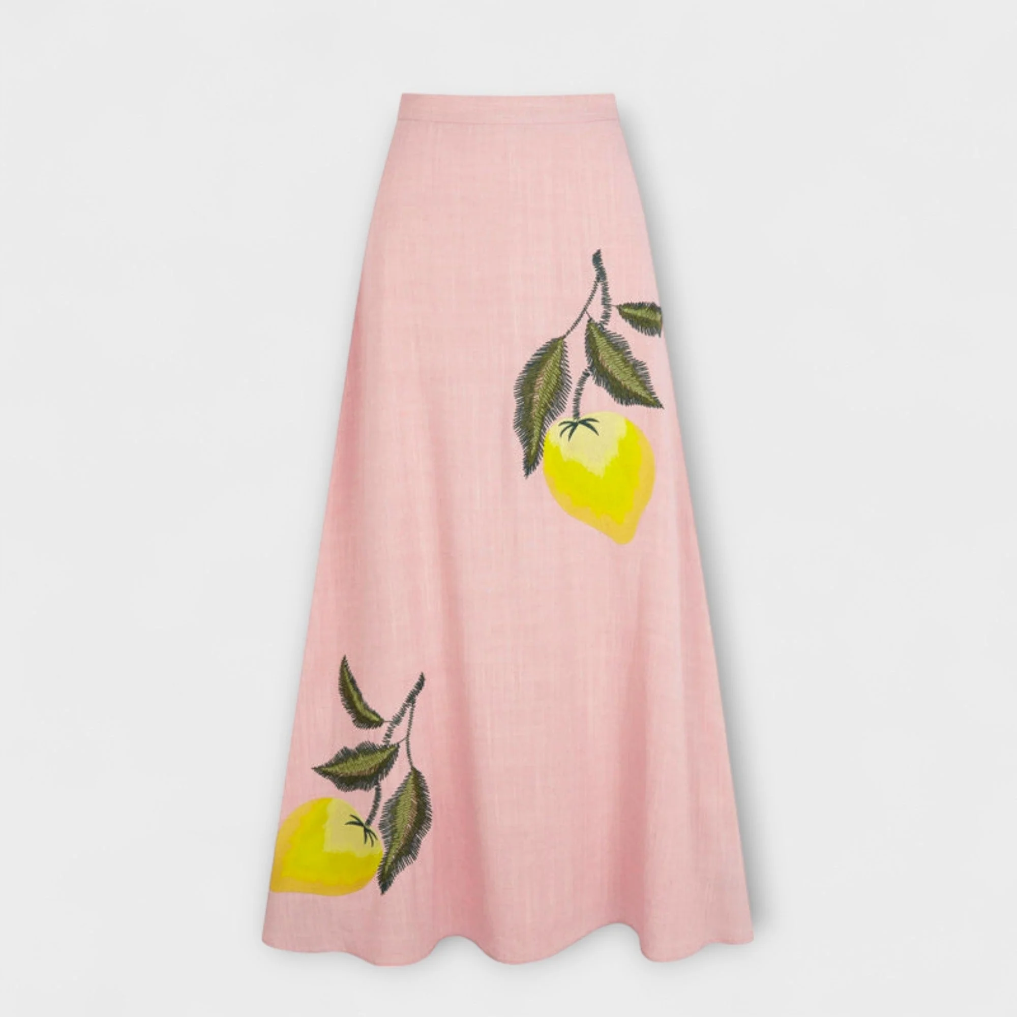 Cosima - Amalfi Pattern Midi Skirt - Image 3