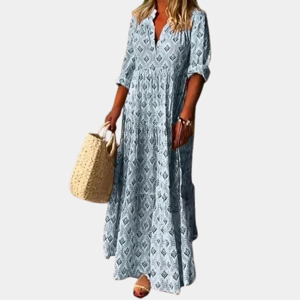 Cristina | Elegantes und bequemes fließendes Kleid für Frauen - Image 2